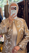 Golden Embroidered Abaya