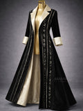 Luxurious Abaya With Golden Embroidery