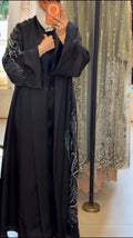 Black Abaya With Colored Embroidery