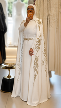White Bridal Cape (Full Tetreez)