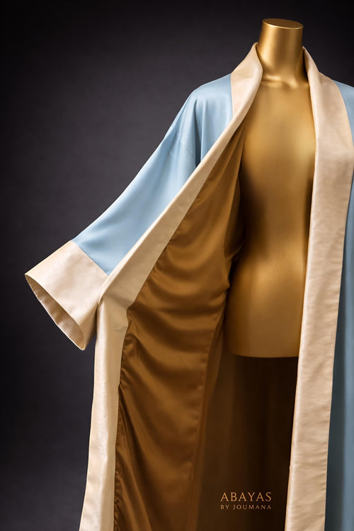 Baby Blue Abaya