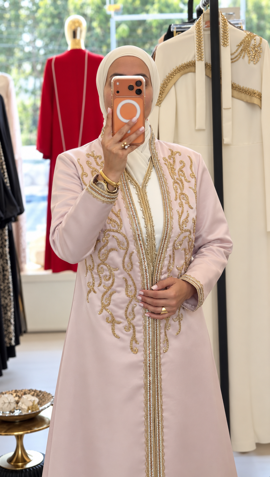 Royal Pink Caftan + Dress