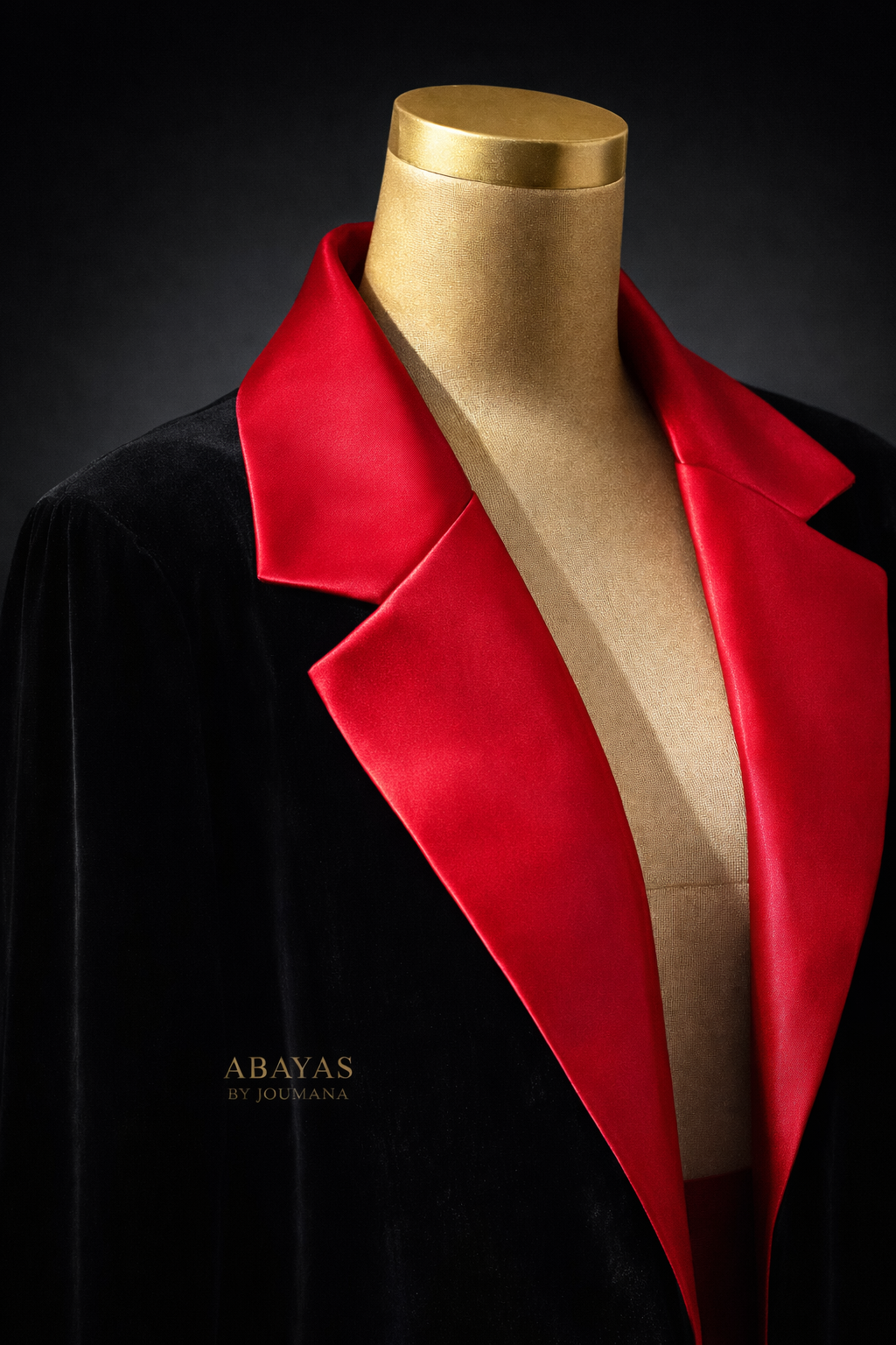 Abaya Coat Style (Red Frame)