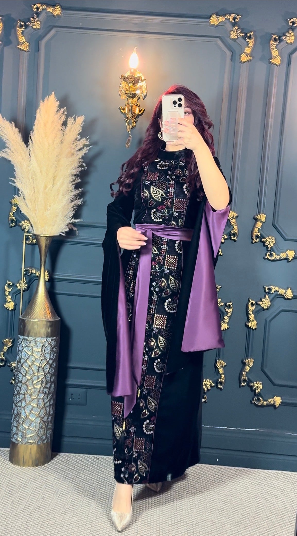 The Midnight Velvet Jalabiya