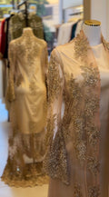 Hand Embroidered Katb Ktab Abaya