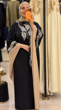 Embroidered Abaya Dress