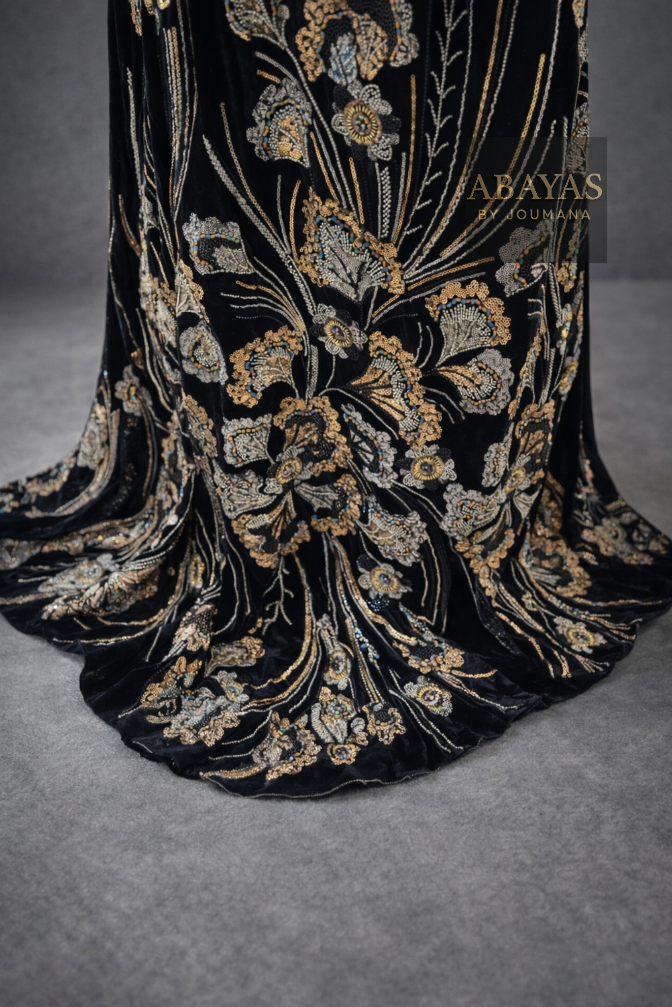 Embroidered Imperial Bloom