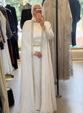 Royal White Cape (3 Pcs Set)