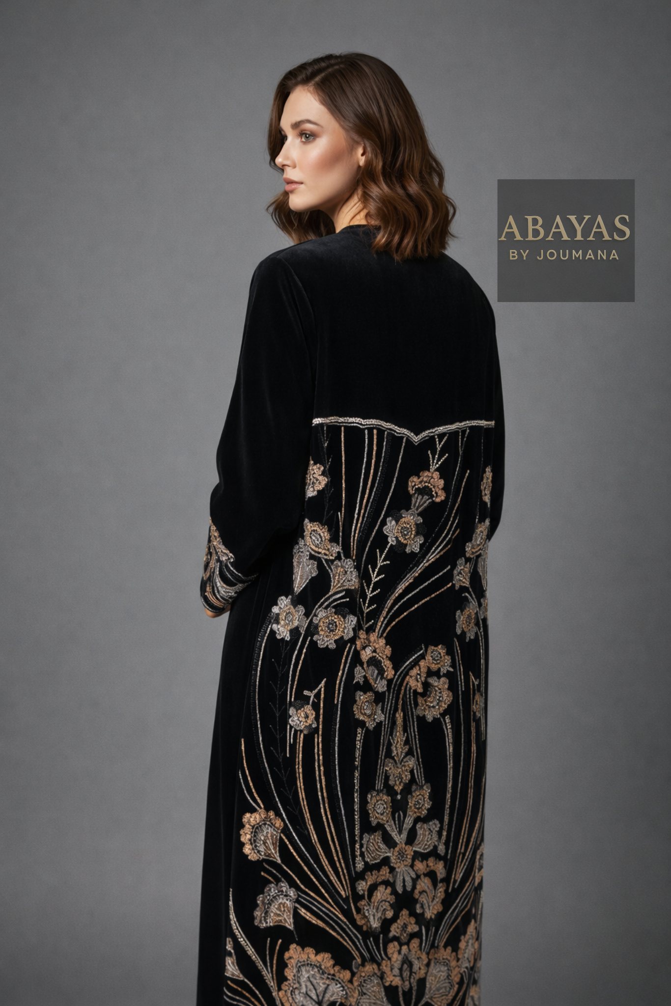 Embroidered Imperial Bloom