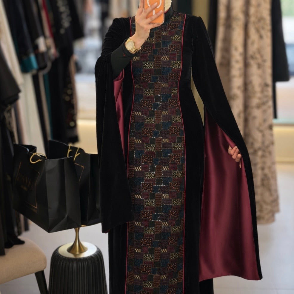 The Midnight Velvet Jalabiya