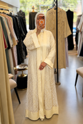 Embroidered Long Sleeves Abaya + Dress