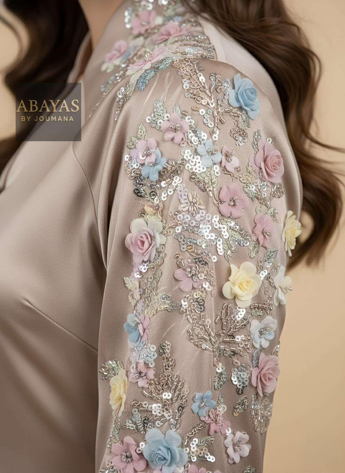 Beije Jalabiya With Premium Embroidery