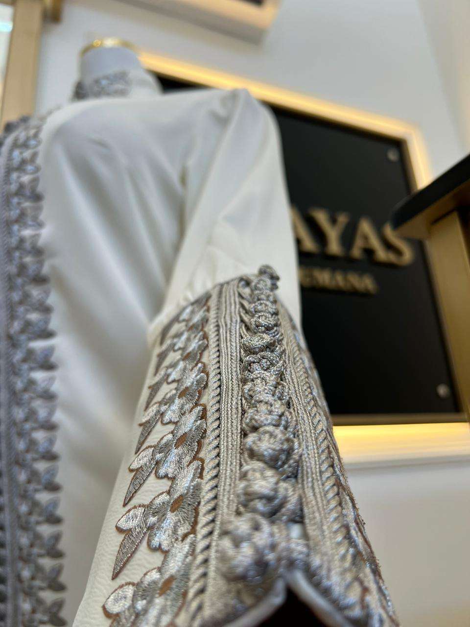 White Morrocan Jalabiya
