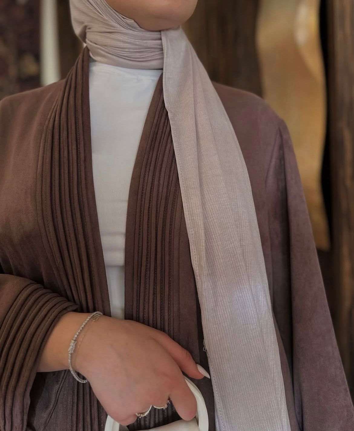 Chamois Abaya
