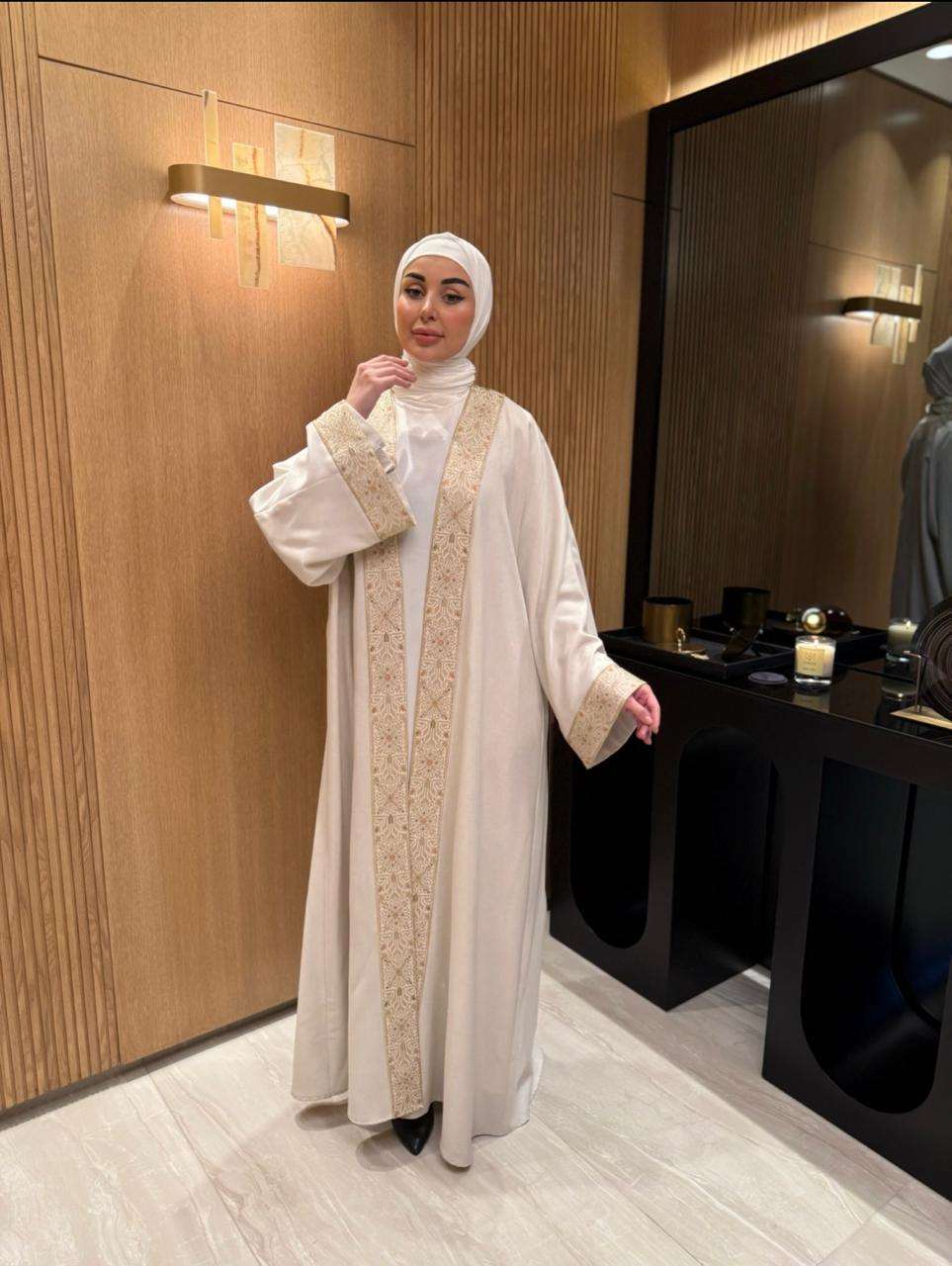 Abaya With Palestinian Tetreez