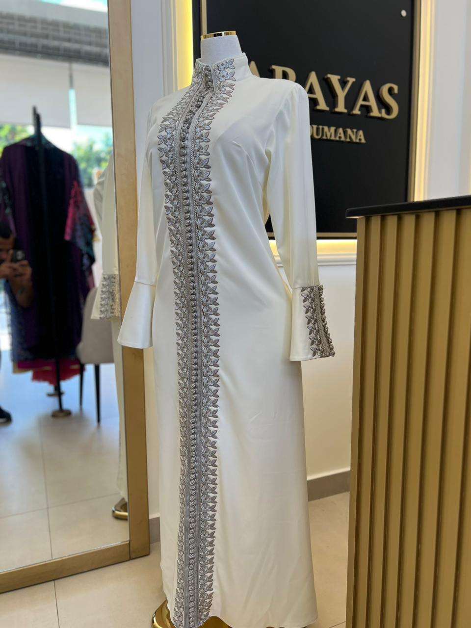 White Morrocan Jalabiya