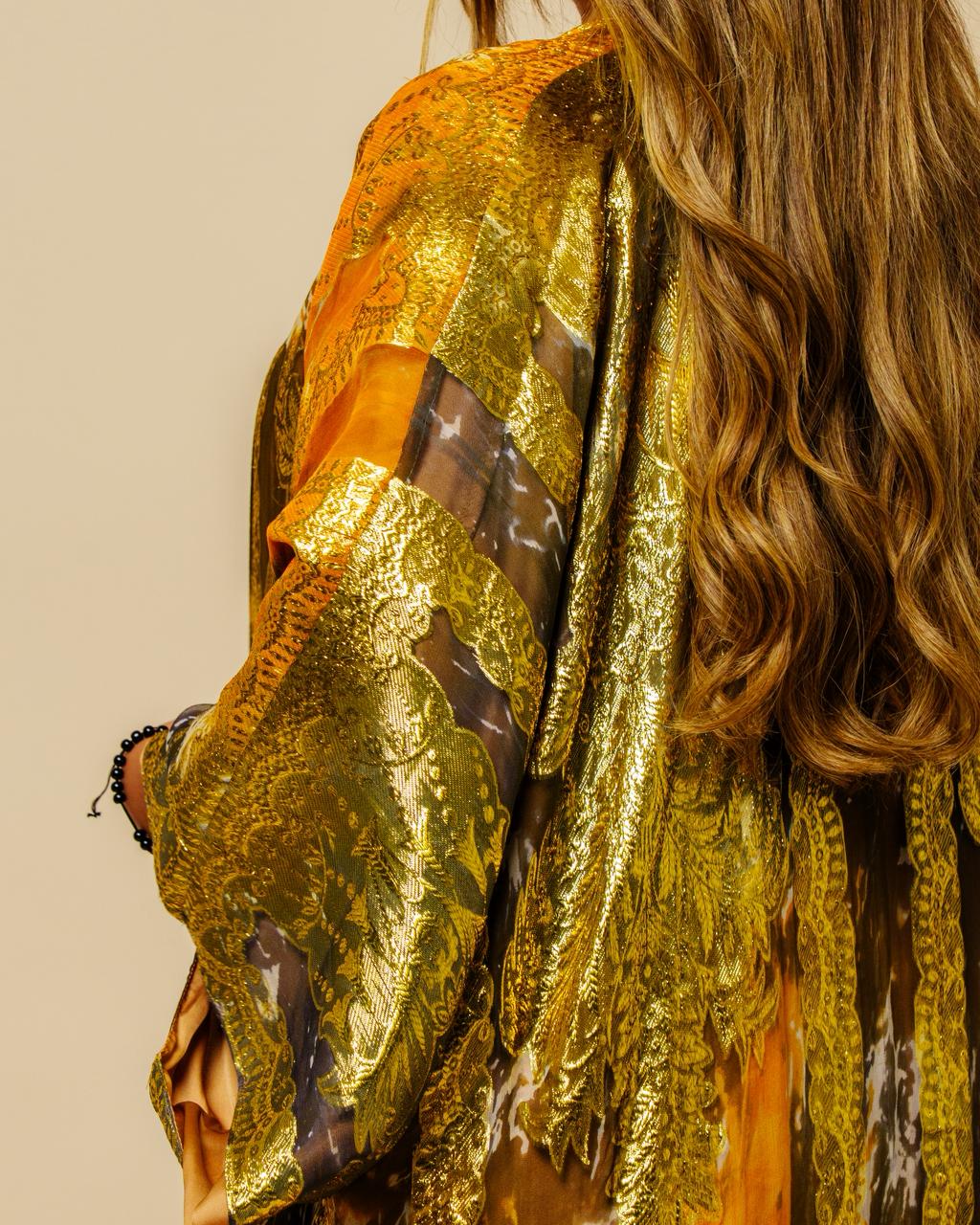 Pure Silk Chiffon Abaya