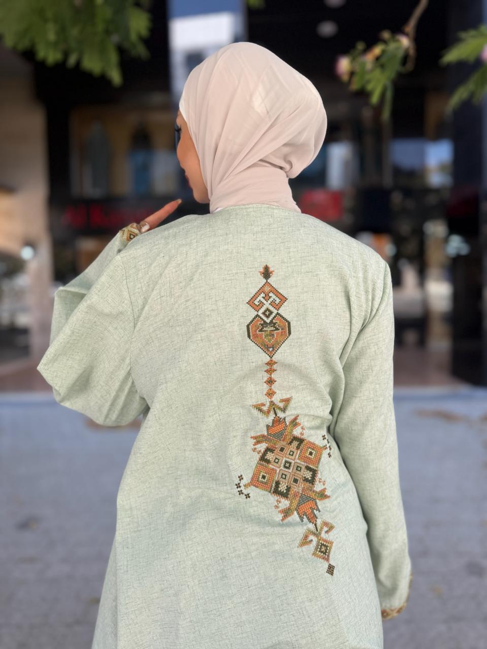 Abaya Tetreez Set With Pants