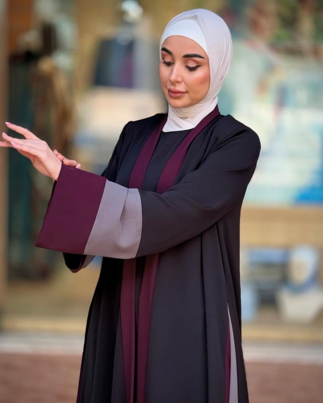 Abaya Multicolor + Under Dress