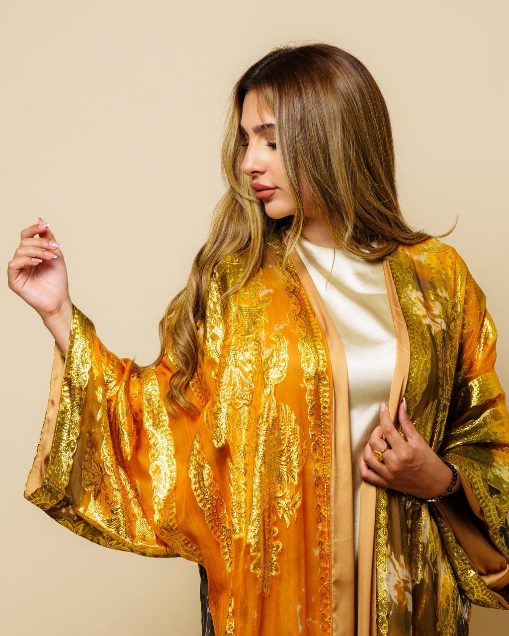 Pure Silk Chiffon Abaya