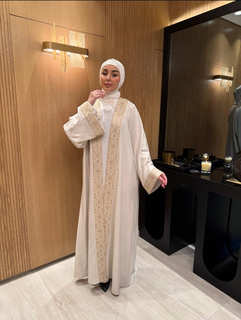 Abaya With Palestinian Tetreez