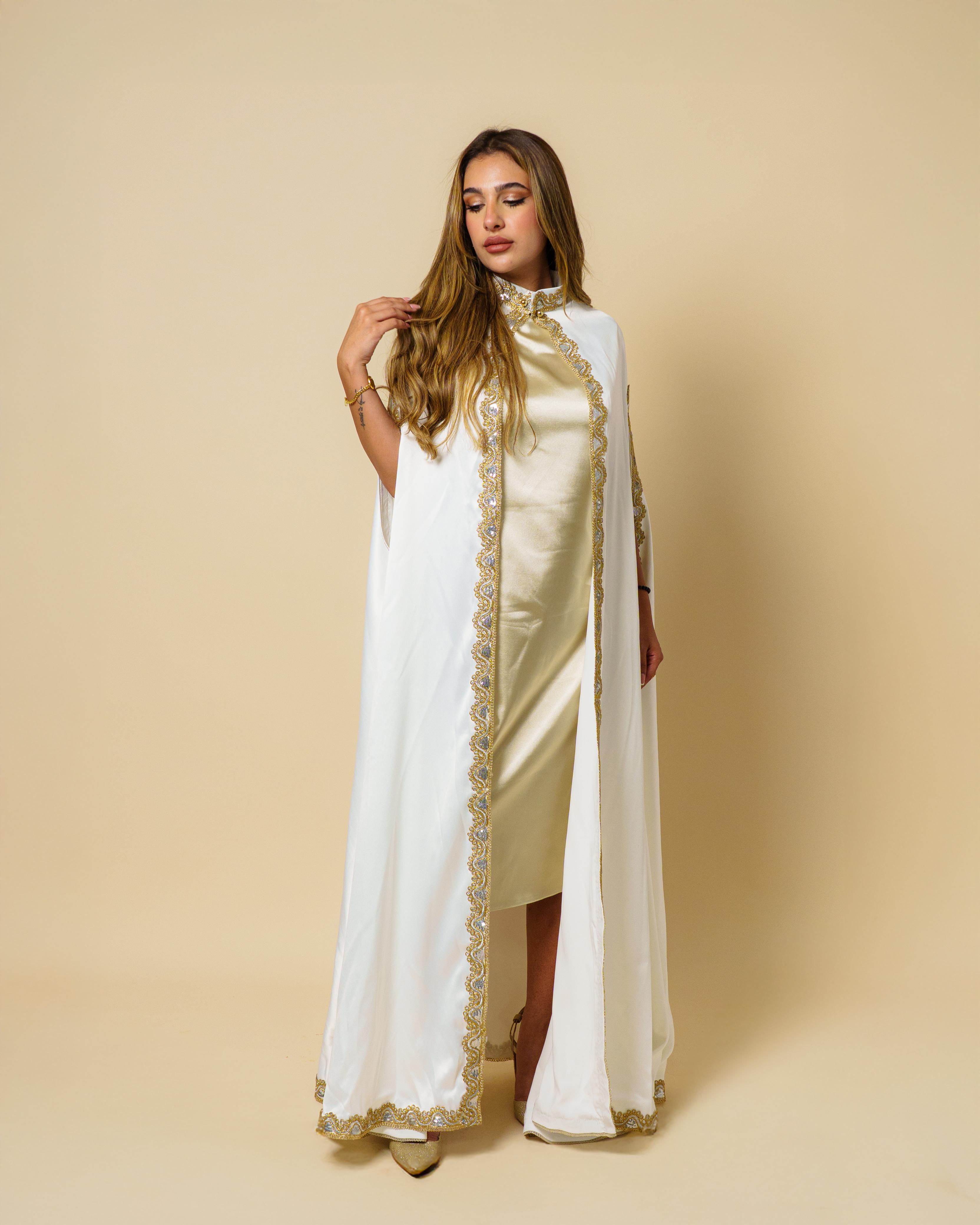 White Moroccan Cape